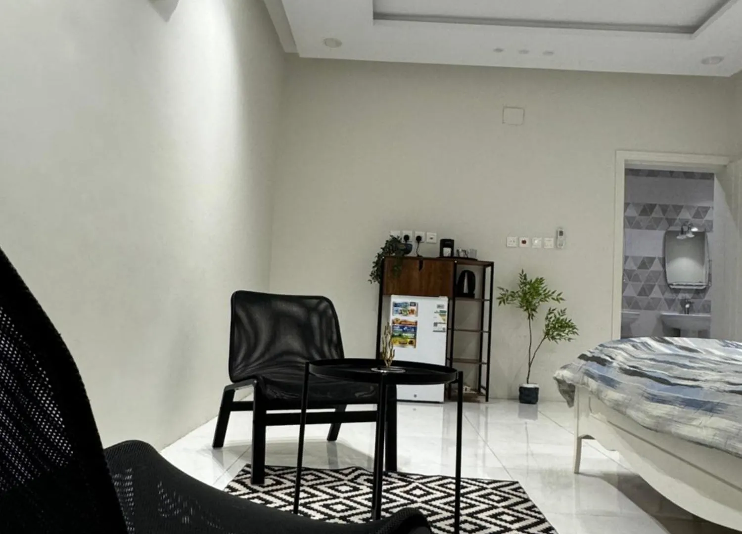 شقة بغرفتين نوم وجلسه مريحة Mecca Apartemen